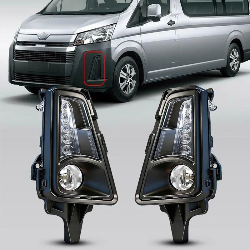 

3 Inch Bi LED Fog Light Projector Lens Hi Lo Beam 12V 30W 3000K 4300K 6000K for Toyota Hiace 2019 2020 2021 2022