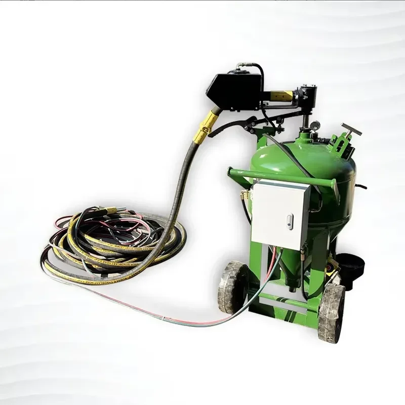 Portable High-Speed Water Blasting Machine for Stone & Concrete Etching & Texture Roughening with Pump & Engine Core