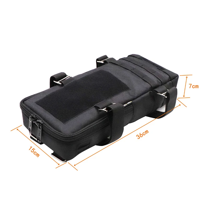 Scooter Handlebar Bag,Oxford Cloth Waterproof Shockproof Front Bag Repair Tools Lithium Battery Used on Bicycle Electric Scooter