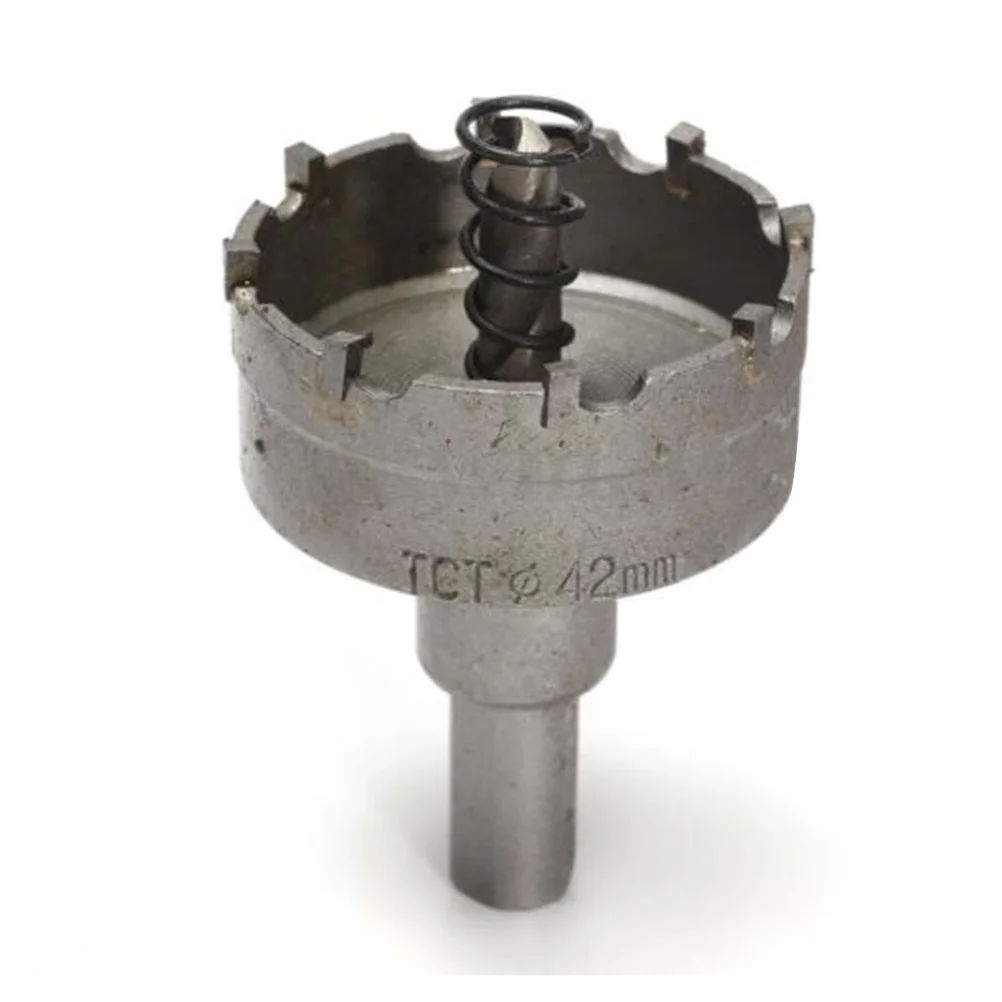 

10Pcs Carbide Tip Drill Bit Hole Cutter Set Stainless Steel Metal Alloy Durable High Efficiency Hole Saw for Bench Electric