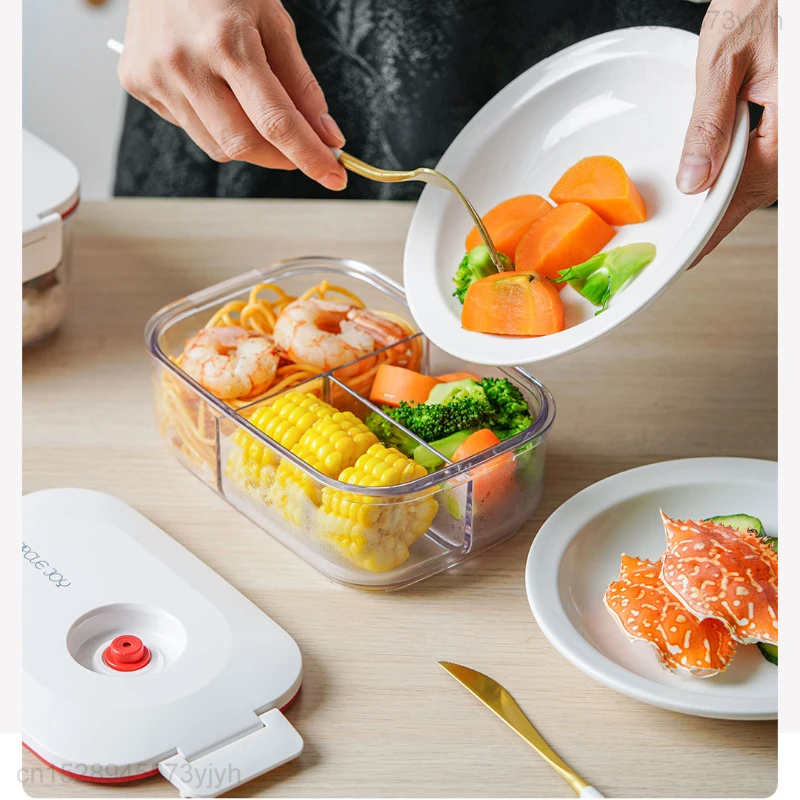 Youpin Circle Joy Antibacterial Intelligent Vacuum Keep Fresh Lunch Box Microwave Lunch Container Food Fresh-keeping Box