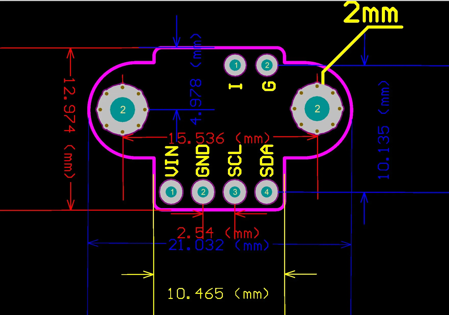 Imagem -04 - Componente Leve Multi-canal Módulo Sensor de Análise de Espectrômetro de Cor As7341 As7343 As7331