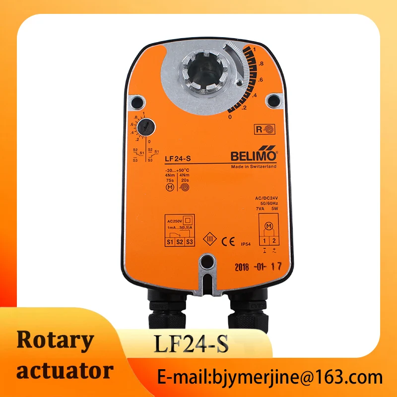 Belimo LF24-S 4 Nm Rotary actuator fail-safe AC24V DC24V Ventilation drive HVAC Systems in stock original CE IP54