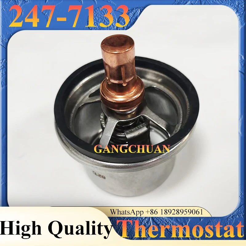 Kühlmittelwassertemperaturregler Thermostat 247-7133 248-5513 Motorteil für E330L 3306 TAD55