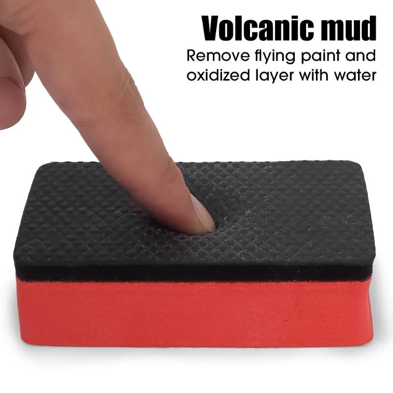 Car Wash Mud Auto Body Beauty Tools Magic Clay Bar Sponge Block Pad Remove Dusty Polisher Wax Car Tyre Care Wash Cleaning Wipe