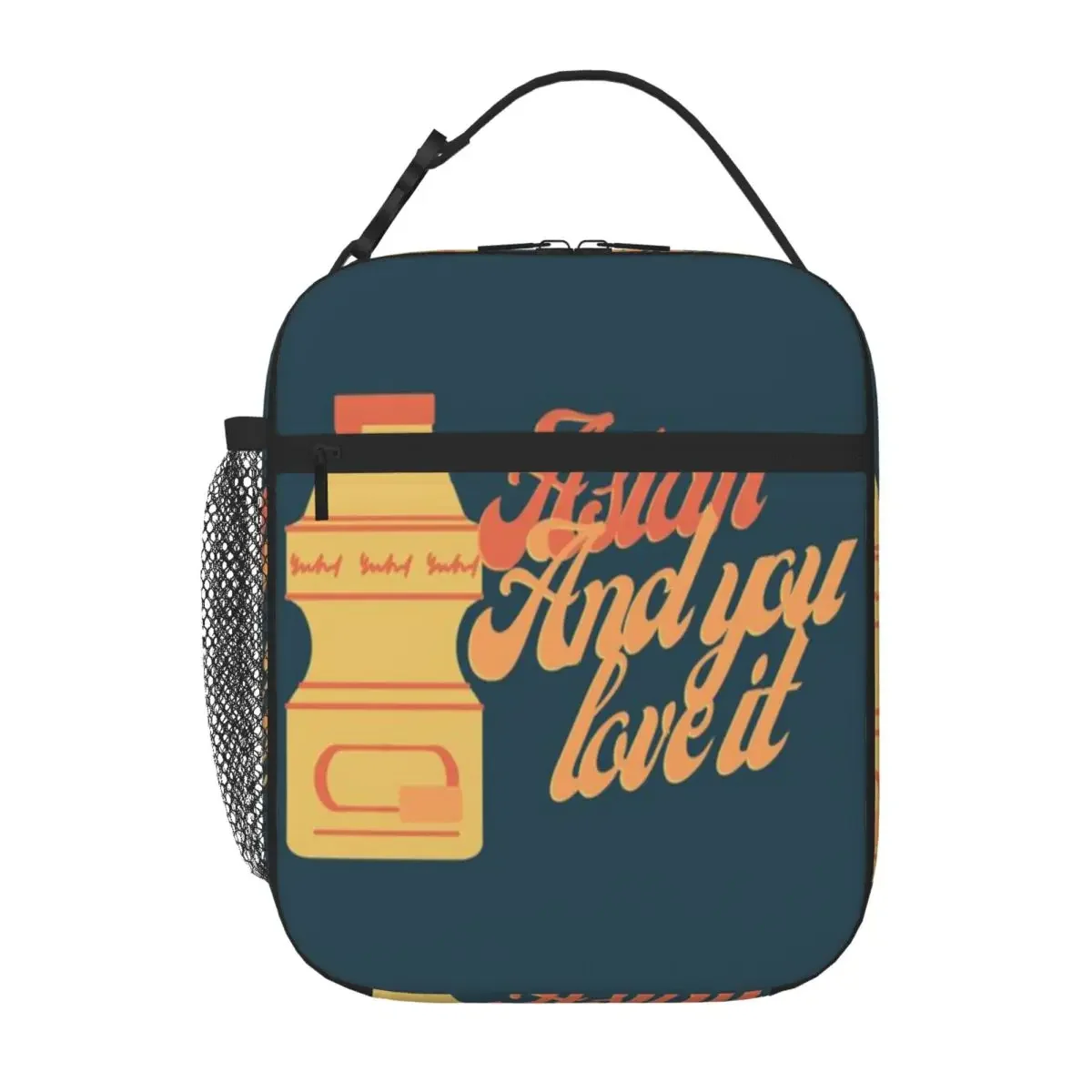 Hot Sale Small Delicious Drink Watercolor Small Lunch Bag Family Picnic Kids Lunch Bag