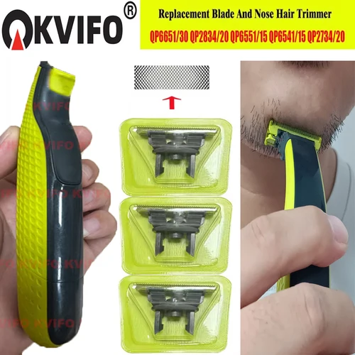 Kit de repuesto para afeitadora eléctrica, 1-10 Uds., para afeitadora de una hoja para QP2520/QP2530/QP2630/QP6510/QP6520/QP2523