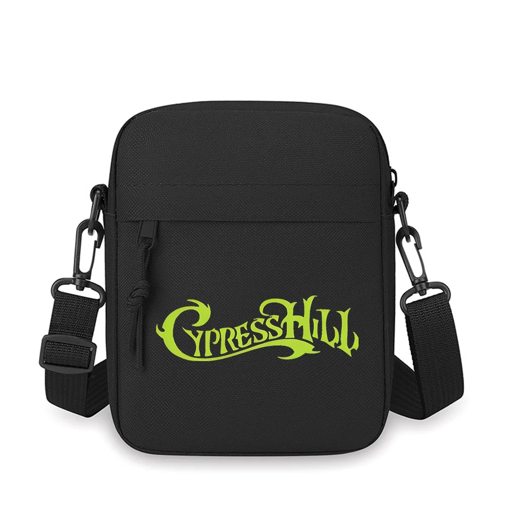 

Green Cypress Hill black Men Crossbody Bag Single Shoulder Women Cartoon Anime Film Printing Design Unisex