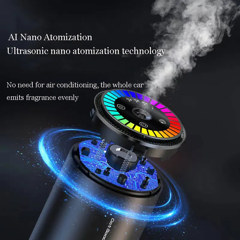 Lntelligent Car   Car air Fresheners Car Mounted Aromatherapy Machine Automatic Fragrance and odor Removal Spray Machine