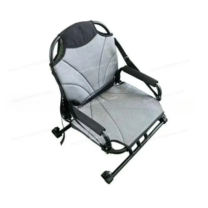 Beach Chair Kayak Backrest 360 Degree Rotatable SUP Paddle Board Kayak Assault Boat Aluminum Seat