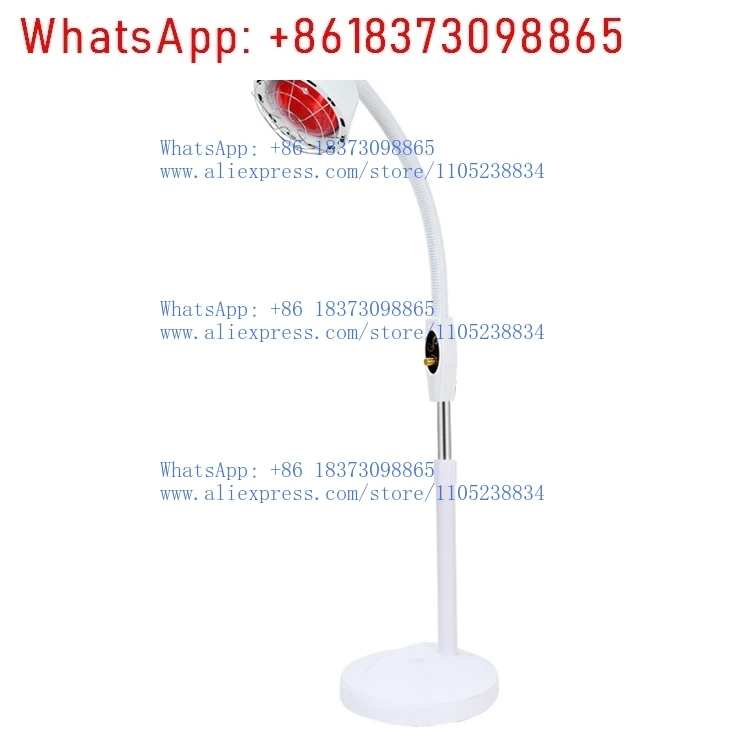 

Single-head beauty salon temperature-adjustable new floor-to-ceiling plastic and metal infrared physiotherapy lamp