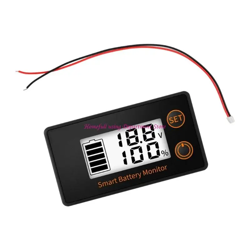  Digital LCD Battery Monitors Meter with Fast Response and Low Power Consumption