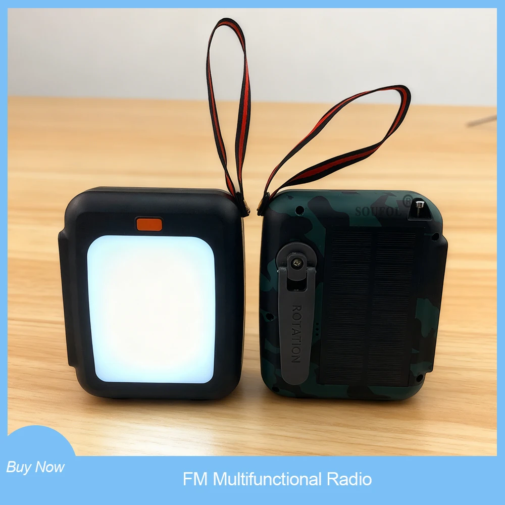 

2000mAh/10000mAh Emergency Hand Crank Radio,FM Weather Alert Radio, Powered Hand Crank,Solar Radio