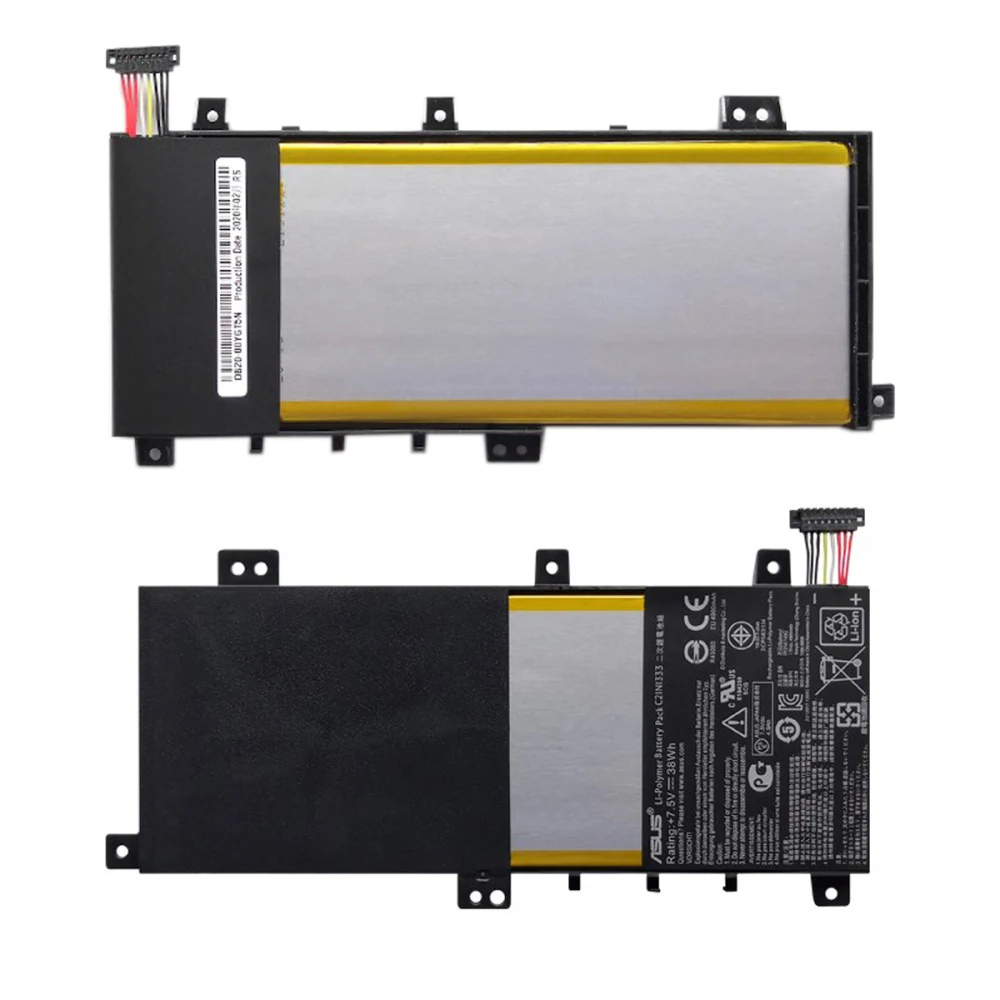 Bateria do portátil para Asus Transformer Book Flip, C21N1333, TP550, TP550L, TP550LA, TP550LD, TP550LJ, R554554L, R554LA, Série R554L, 7.5V38W