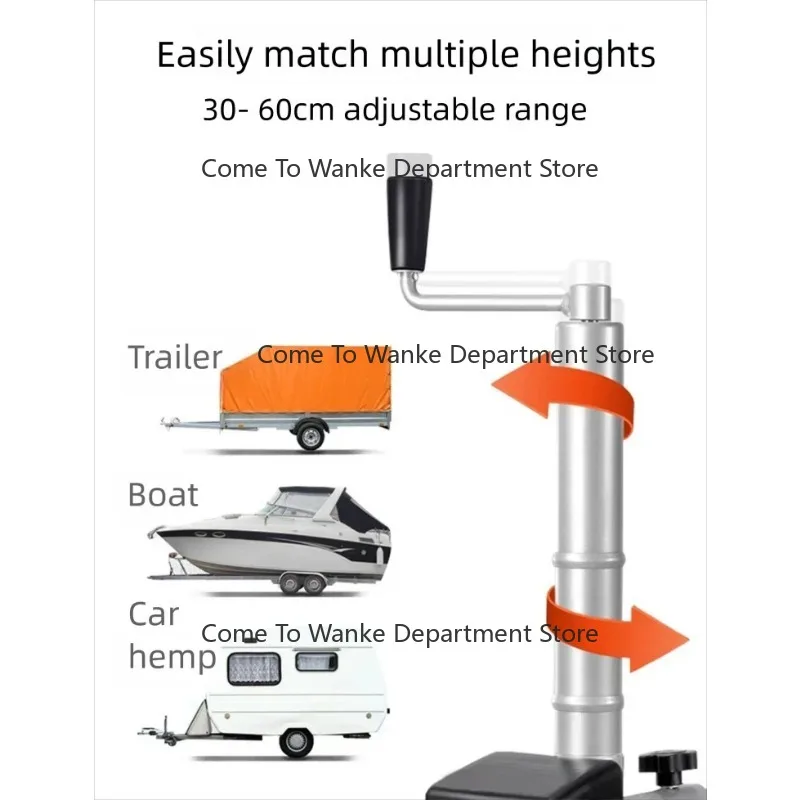 12V|24V Motorized Trailer Jack Rv Mover Dolly Electric Easy Trailer Moving to Hitch Jockey Wheels 350W
