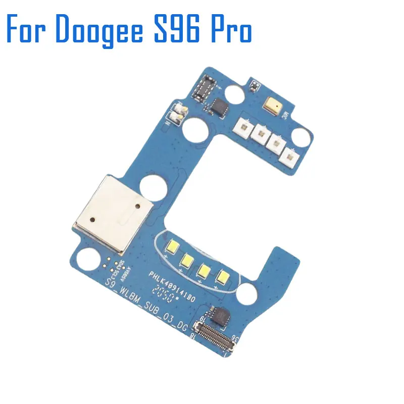 Original DOOGEE S96 Pro S96 GT Wireless Charging Small Board With MIC Flash-Light Accessories For Doogee S96 Pro Smart Phone
