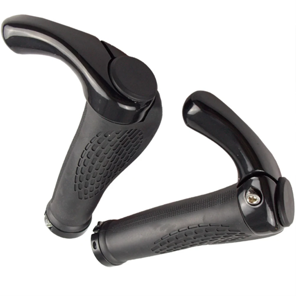 

Bicycle H Grips Non Slip Durable Mountain Bike Accessories Double Lock Horns Covers Aluminum Alloy