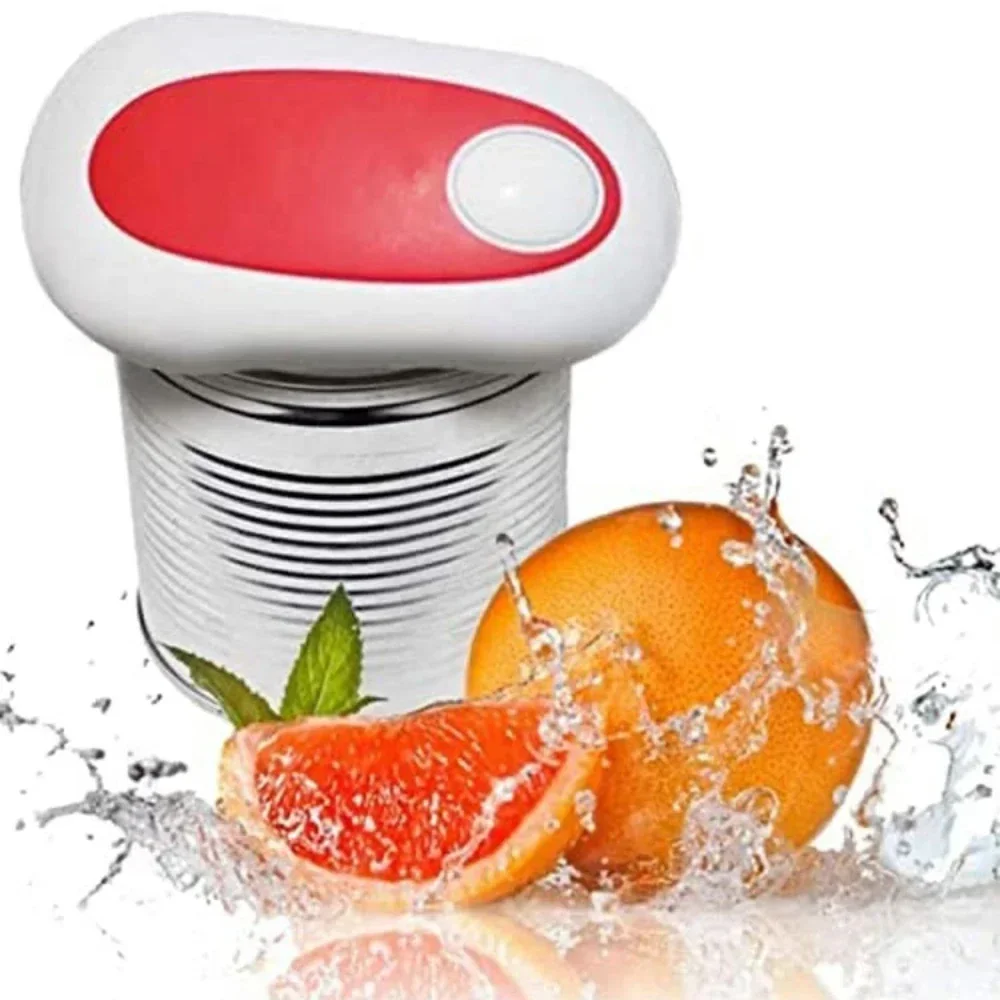 

New Electric Can Opener Automatic Jar Bottle Can Open Machine One Touch Portable Kitchen Hand Free Opening Opener Tool Gadgets