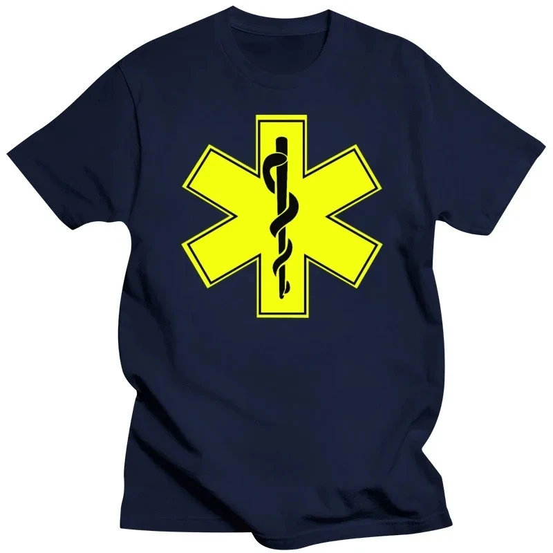 Heavyweight Men T Shirt Ambulance Technician EMT S Brand New Pure T Shirt Hip Hop Round Neck T Shirt Clothes Women Sweatshirt