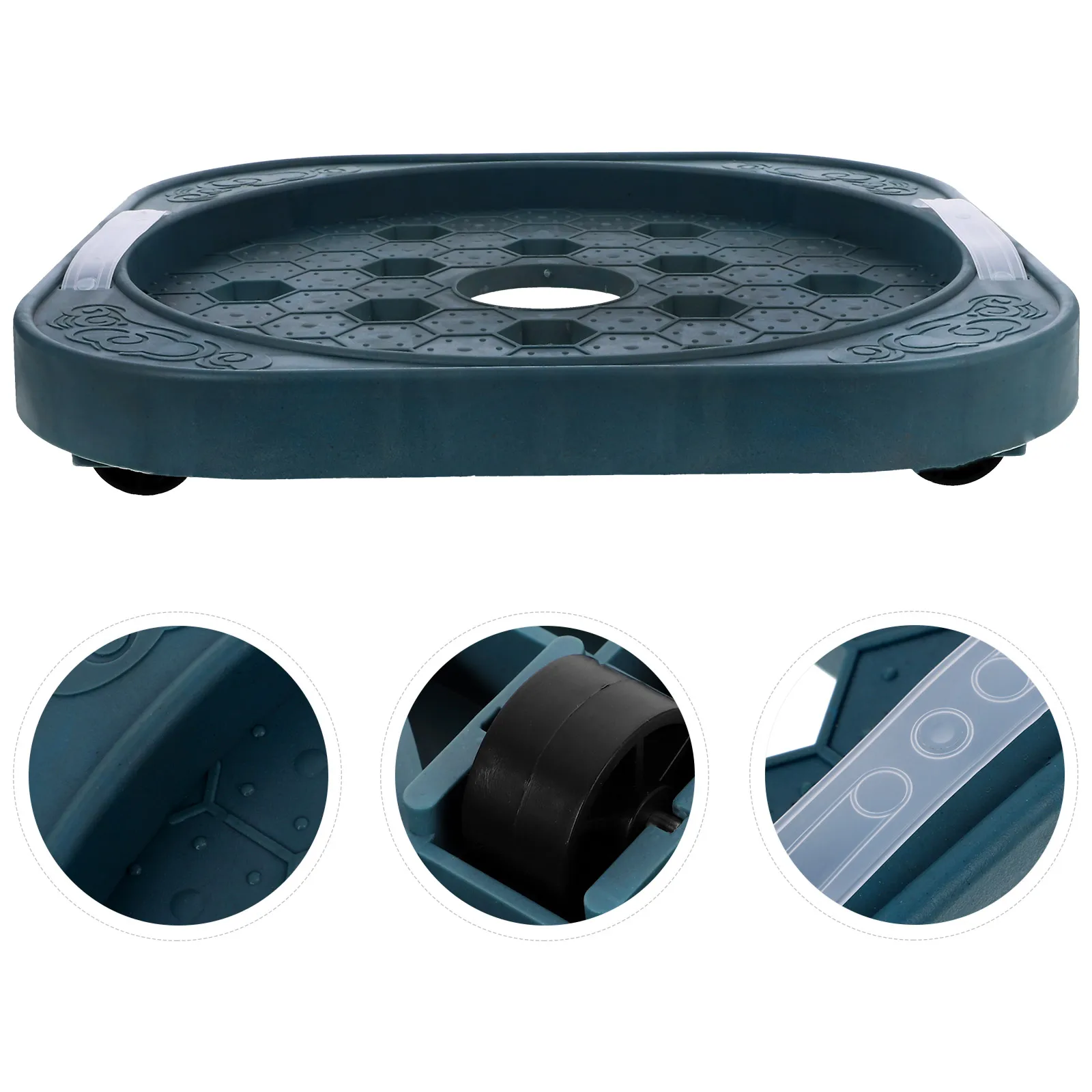 

Gas Tank Bracket Movable Dolly Propane Holder for Grill Base Storage of Plastic Travel