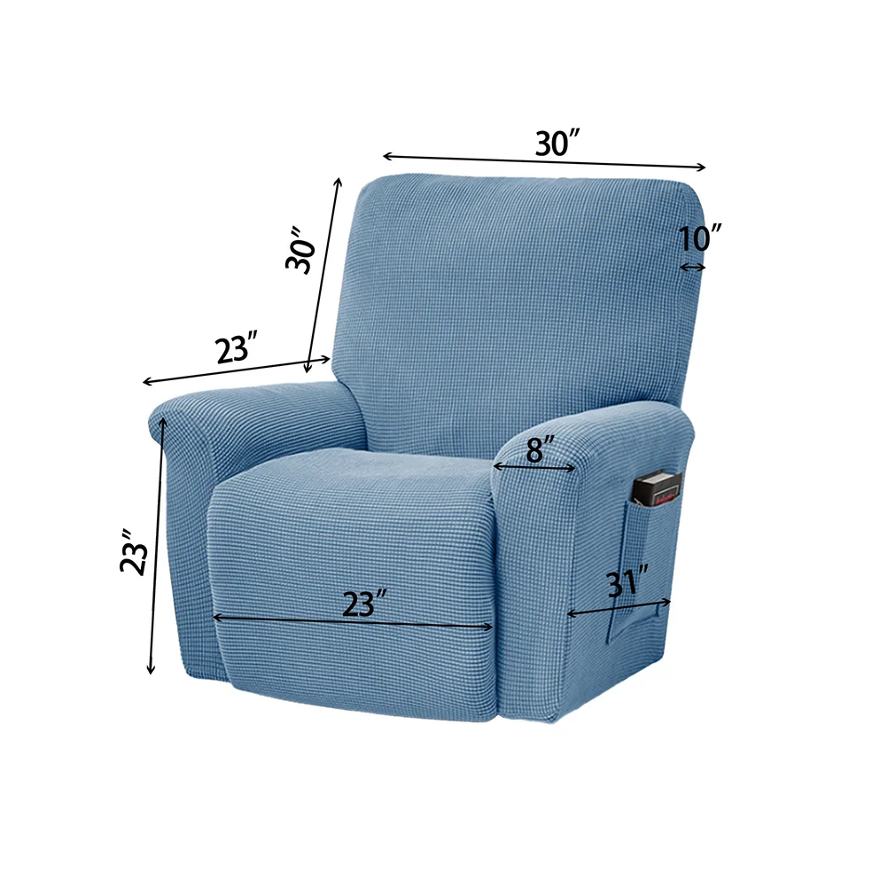 Universal Chair Cover for Home Couch Armchair Recliner Furniture Polyester Massage Sofa Slipcover Child Individual Pet