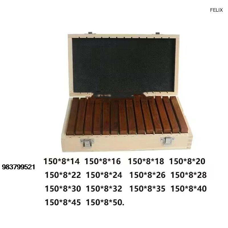 

Good Price 28 pieces parallel horn pad table vise parallel plate equal height angle milling machine flat vise pad
