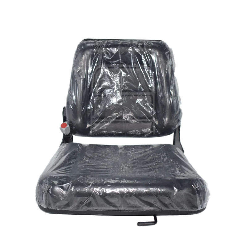 230*285 Adjustable Forklift Seat With Safety Belt Without Armrest Industrial Forklift Operator Seat