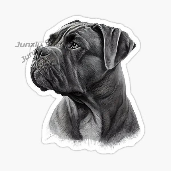 

Castro Dog CANE CORSO Italian Brave Dog Car Sticker Vinyl Self-Adhesive Decorative Decal