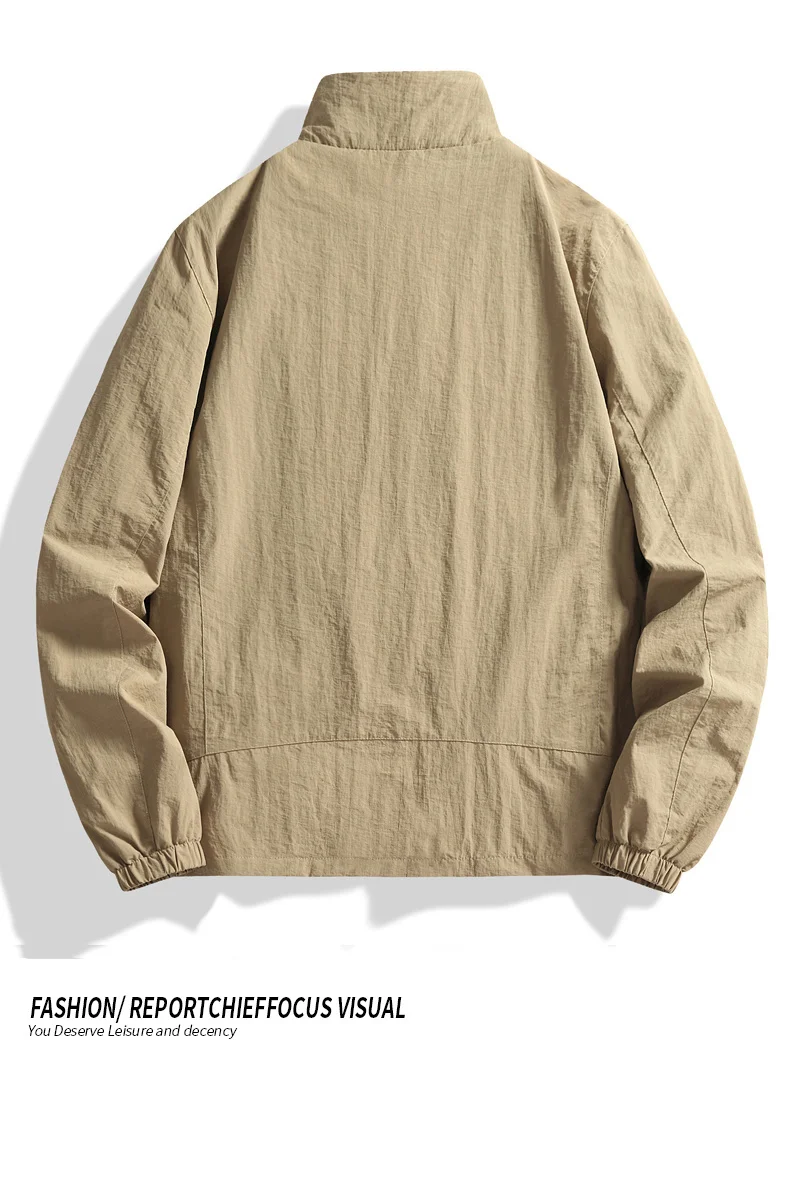 Neue Herbstkollektion: Herren-Baseballjacke, Outdoor-Sportjacke im lockeren koreanischen Stil, lässige Oberbekleidung. – Detail 13