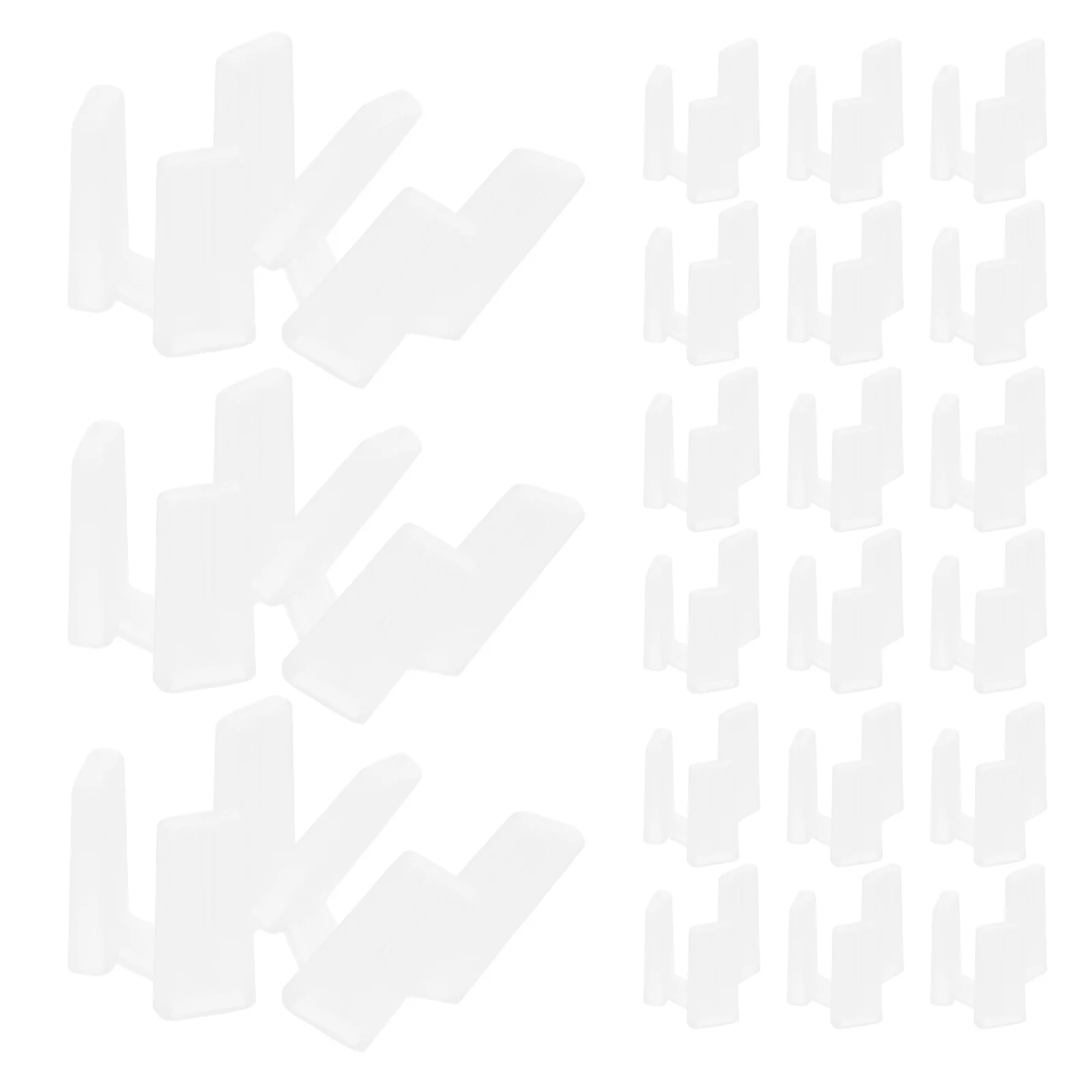 

100Pcs Plug Pin Protective Cover Plastic Socket Covers Baby Safety Outlet Plugs for Electrical Outlet Protection 3 Prong Proof