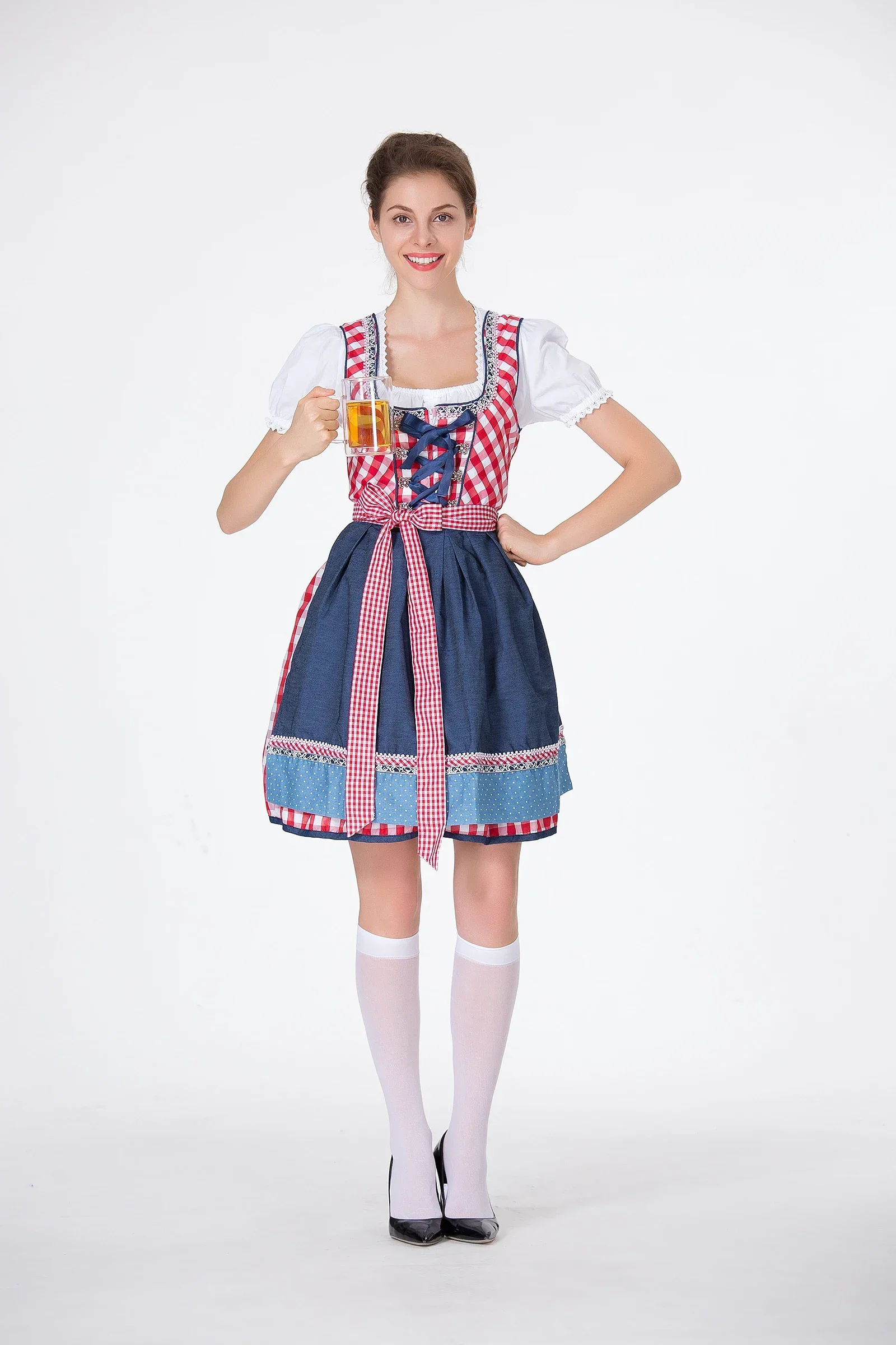 大人のためのセクシーなビールの衣装,ハロウィーンパーティーのコスプレユニフォーム,ドイツのドレス,oktoberfest