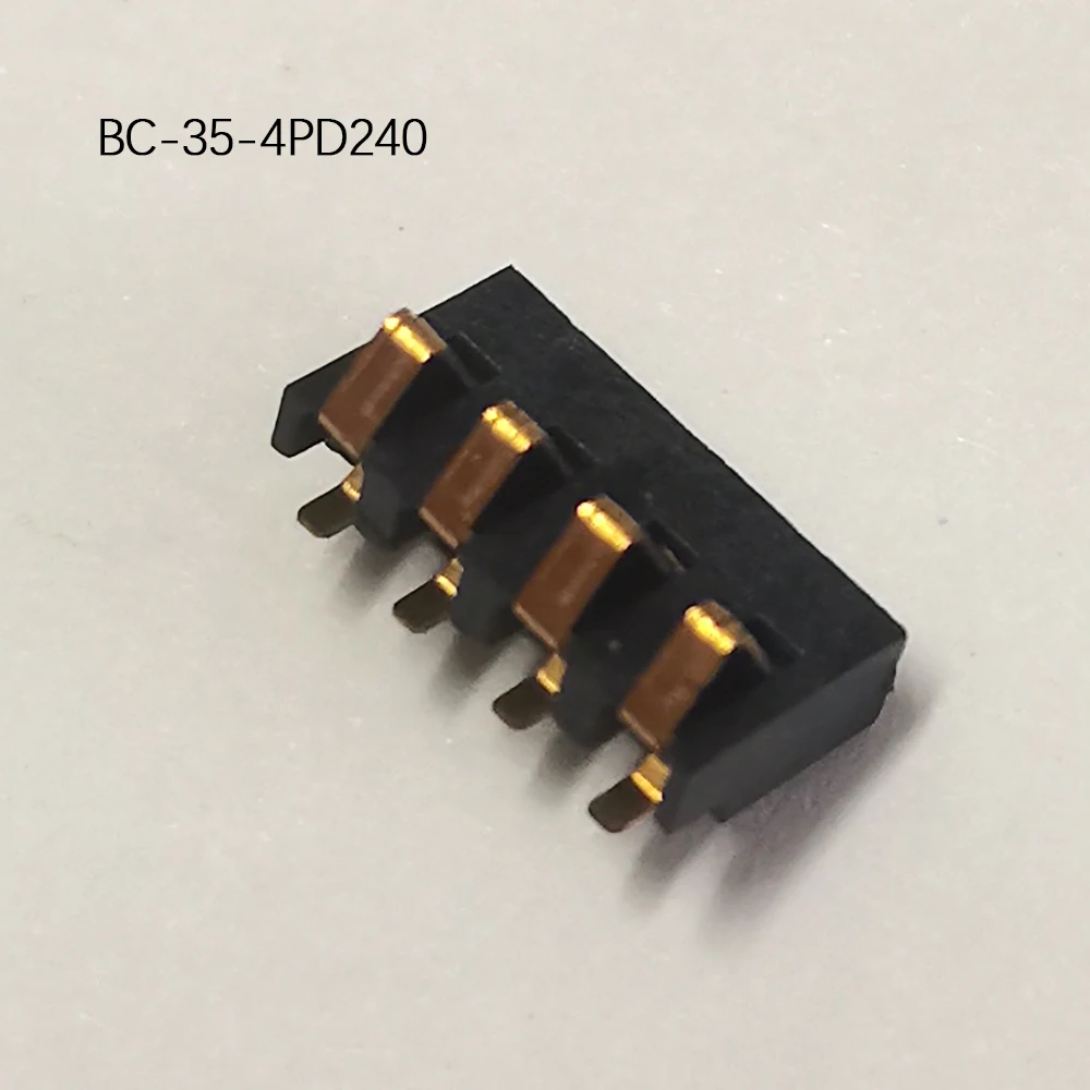 5 Stück B-35 B-45 B-70 Batterie-Federkontaktverbinder 2 3 4 5 6 7 Pin 4mm 4,25mm 2,54mm Rastermaß Batterie-Kontaktbuchse – Detail 20