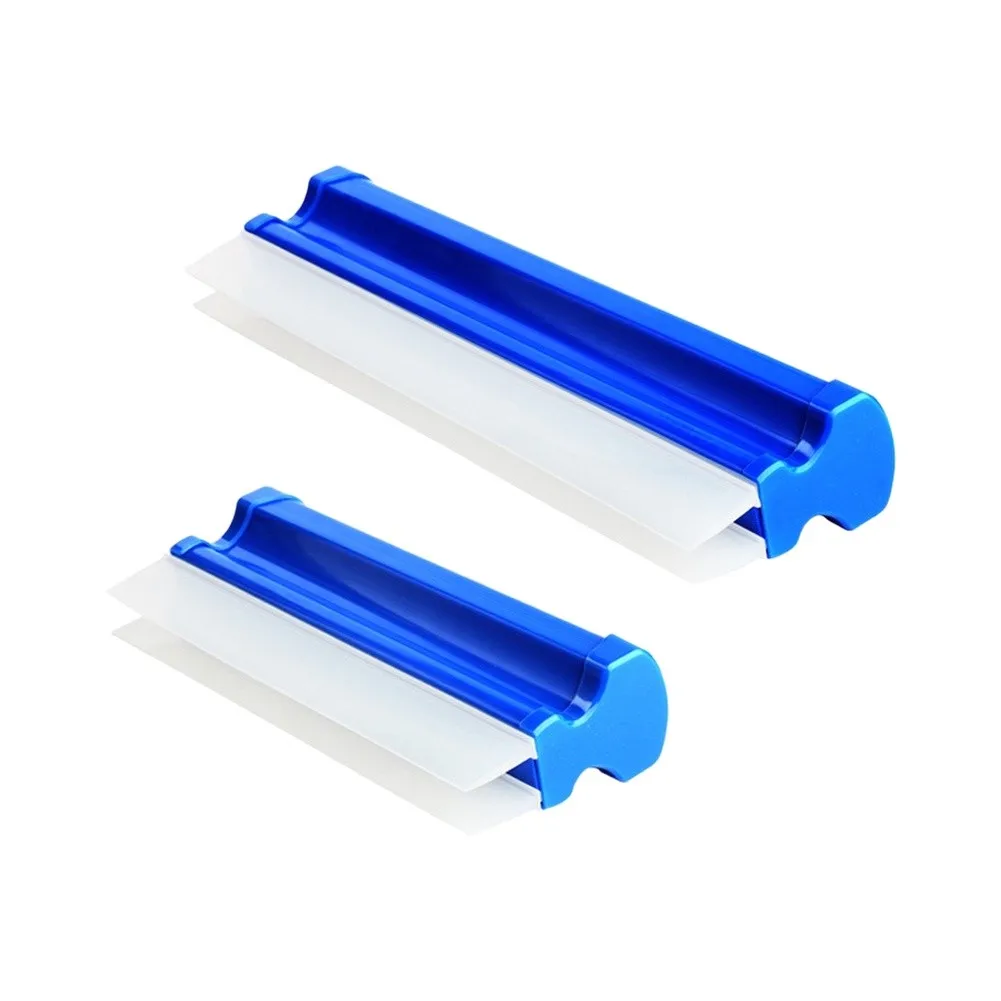 4Pcs /Double Row Silicone Car Wiper Scraper 20CM 30CM For Glass Cleaning Truck SUV RV Washing Tool Wiper Scraper