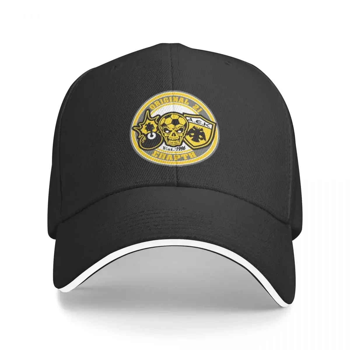 

AEK ATHENS FC Baseball Cap Military Cap Man fishing hat Golf Hat fun hats Female Men's