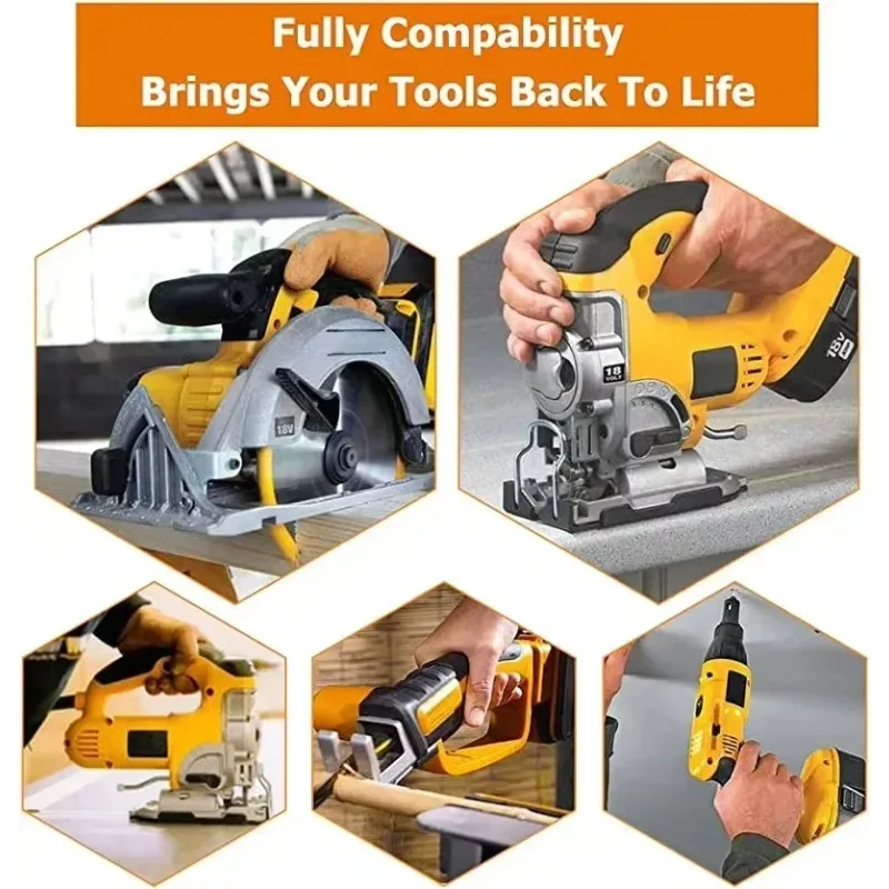 

12V 4800-9800mAh Tool Battery For Dewalt DE9074 DC9071 DE9037 DE9071 DE9075 DW9071 DW9074 DC727 DW9072 DC756 DC980 DC981 DW051..