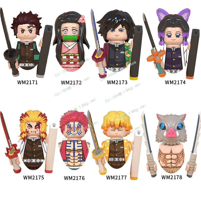 子供のためのアクションフィギュアのビルディングブロック,人気のアニメフィギュア,教育玩具,クリスマスプレゼント