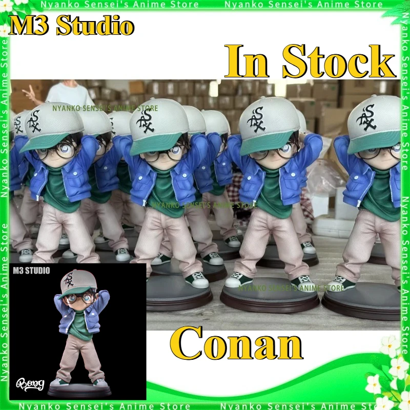 

В наличии Бейсболка M3 Studio Detective Conan Q Ver. GK 20 см фигурка аниме модели игрушка кукла подарок хобби Коллекционная