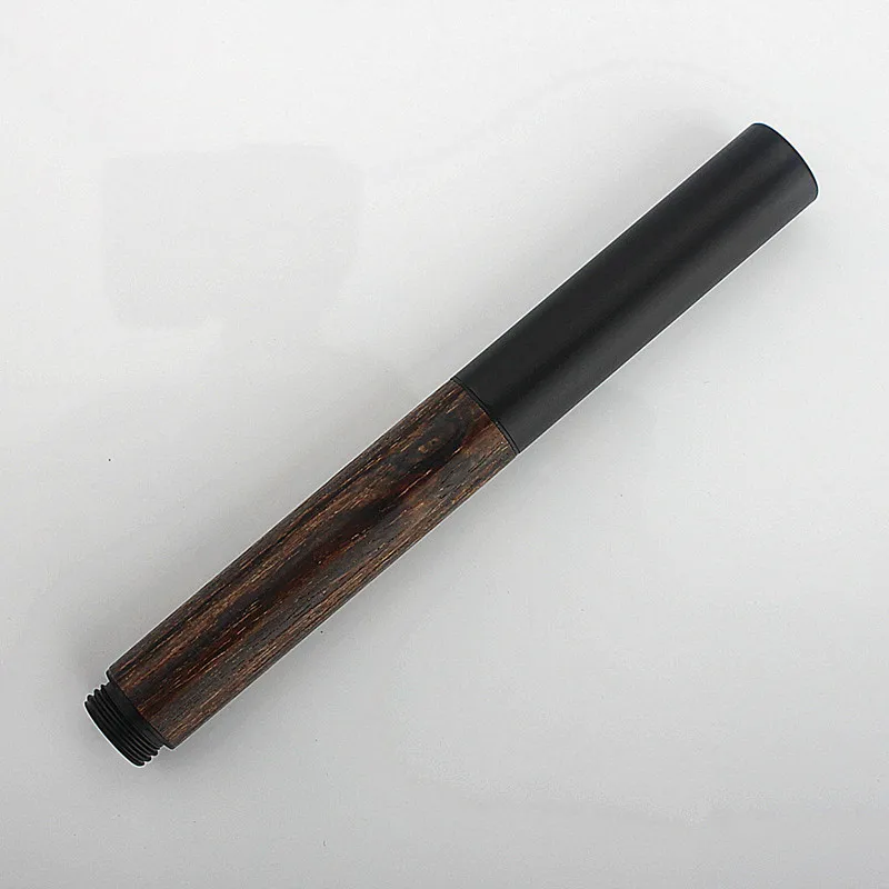 Imagem -02 - Mini Black Forest Metal Fountain Pen Extra Fine Nib Beautiful Tree Wood Excelente Presente de Escrita