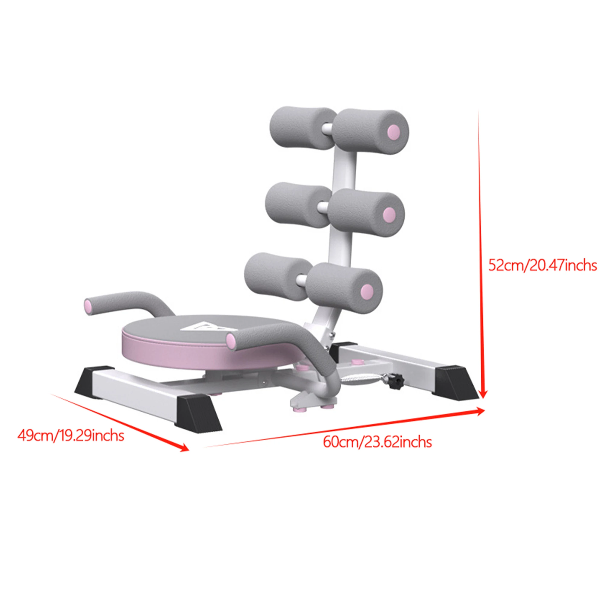 Maszyna do ćwiczeń mięśni brzucha Ławka do ćwiczeń mięśni brzucha Sprzęt do ćwiczeń mięśni brzucha Przenośny trening brzucha Crunch Core Fitness Trening Siłownia Maszyna do ćwiczeń