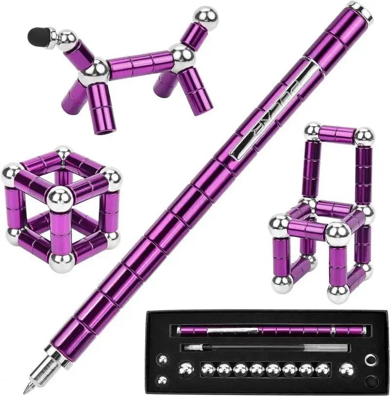 Multi-Function Novelty Pen To Alleviate Restlessness, Fantastic Anxiety-Relief Magnetic Pen - Perfect Gift For Friends