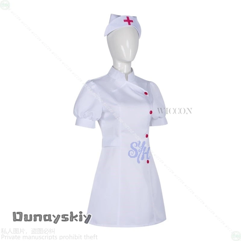 أنيمي لعبة مشروع Sekai تأثيري Mikuuu زي أرنب حفرة مثير ممرضة موحدة Jirai Kei فستان قصير قبعة الحلو هالوين تنكر