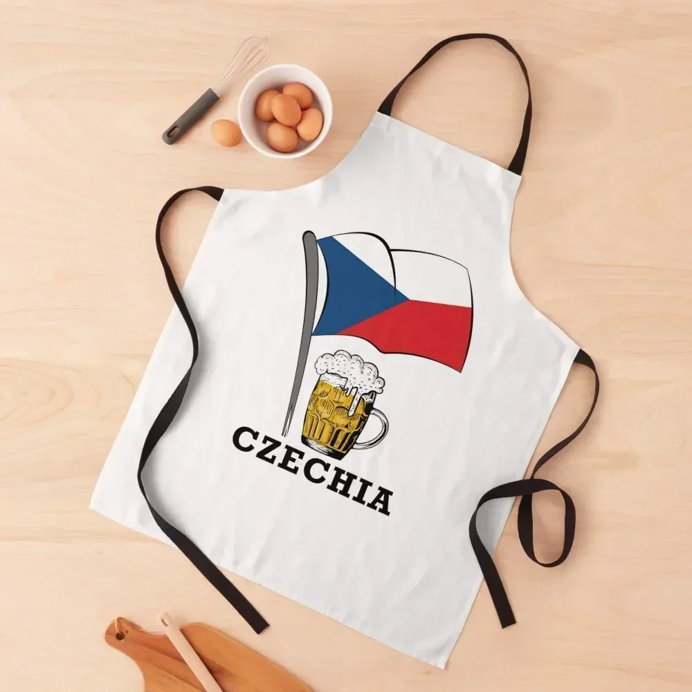 

Czechia and Beer Apron For Man Kitchen Supplies carpenter Home Cleaning Apron