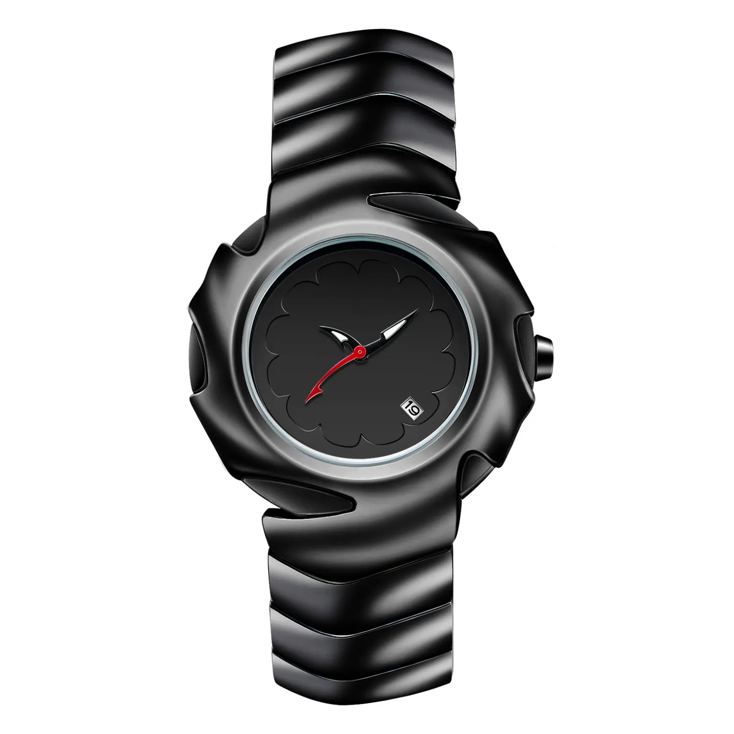 Fashion luxury y2k original shaped blade oakley mechanical watch 