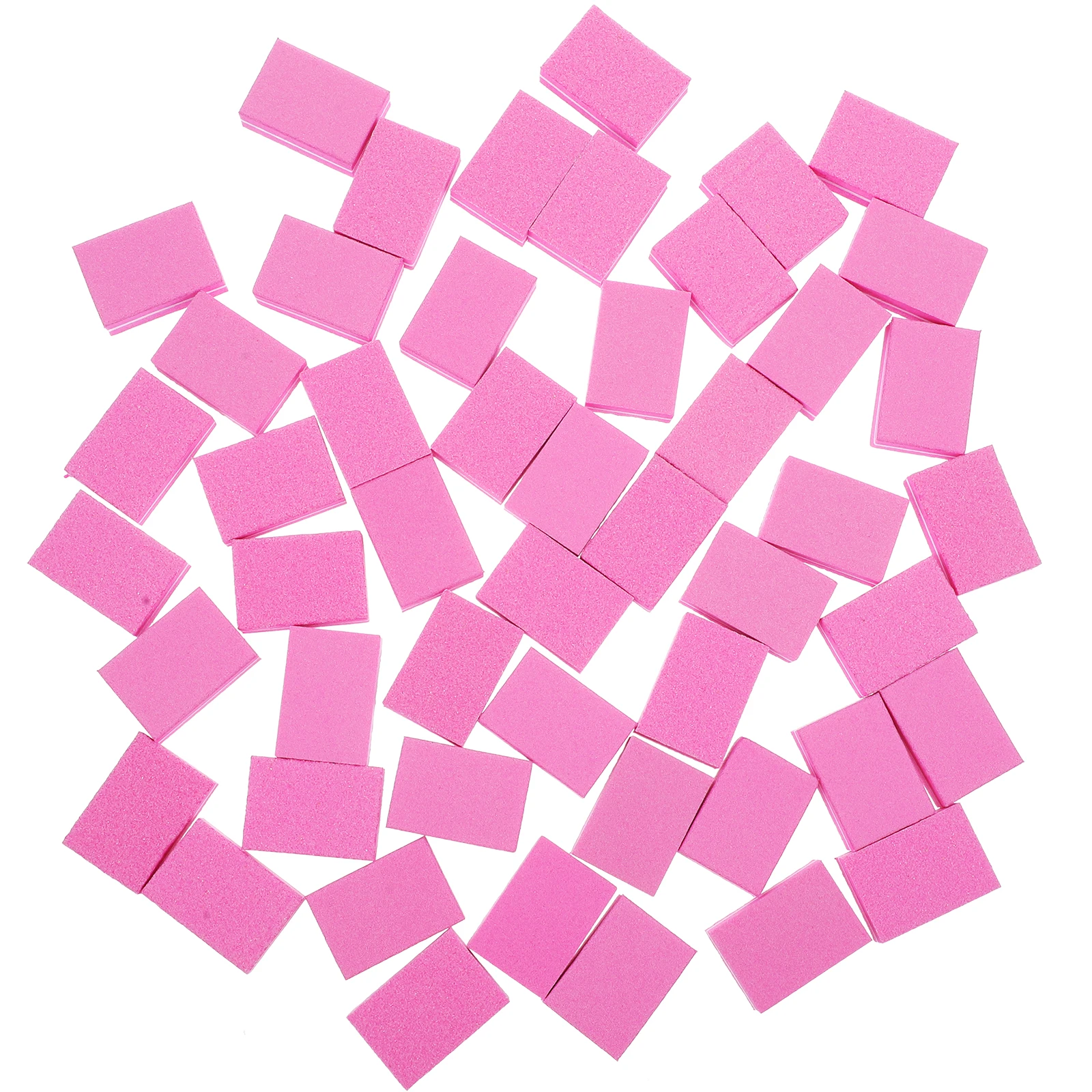 

50 Pcs Durable Block Nail File Sponge Double Sided Buffing Manicure Pedicure Polishing Kit