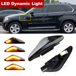 For BMW X3 F25 2011-2017 X5 E70 2007-2013 (Don't fit X5M) X6 E71 E72 07-14 Dynamic LED Indicator Side Marker Signal Accessories