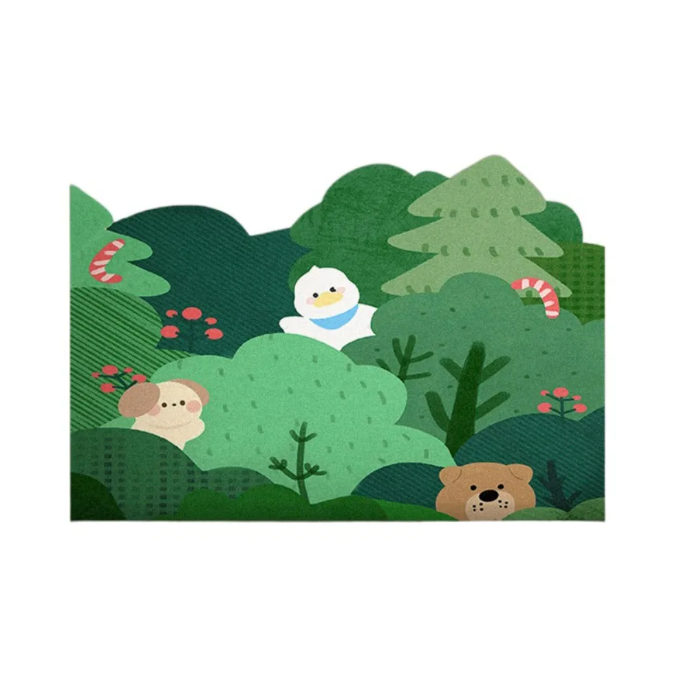 

Cartoon Dirt-Resistant Foot Pad Water-Absorbing Non-Slip Bathroom Foot Mat Quick-Dry Diatom Material Floor Carpet Balcony