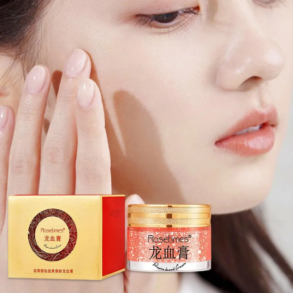 Dragon Blood Cream Moisturizing Nourishing Hydrating Tightening Brightrning Smoothing Facial Care Serum Skin Care Product 50g