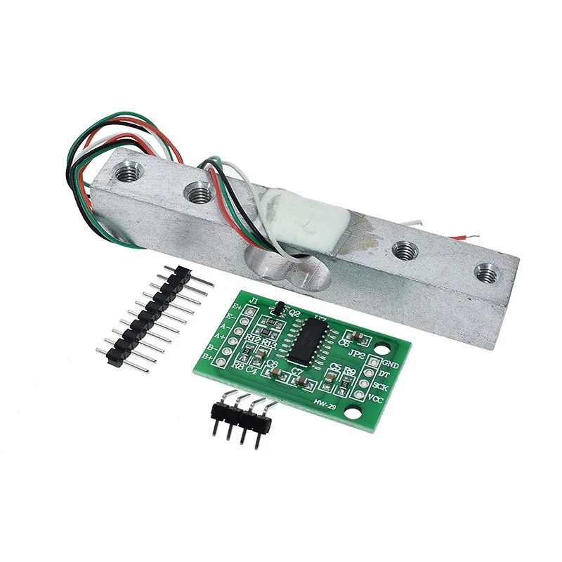 HX711 Modul + Drucksensorsatz, Wägesensor, elektronisches Waagenmodul 1/5/10/20 kg