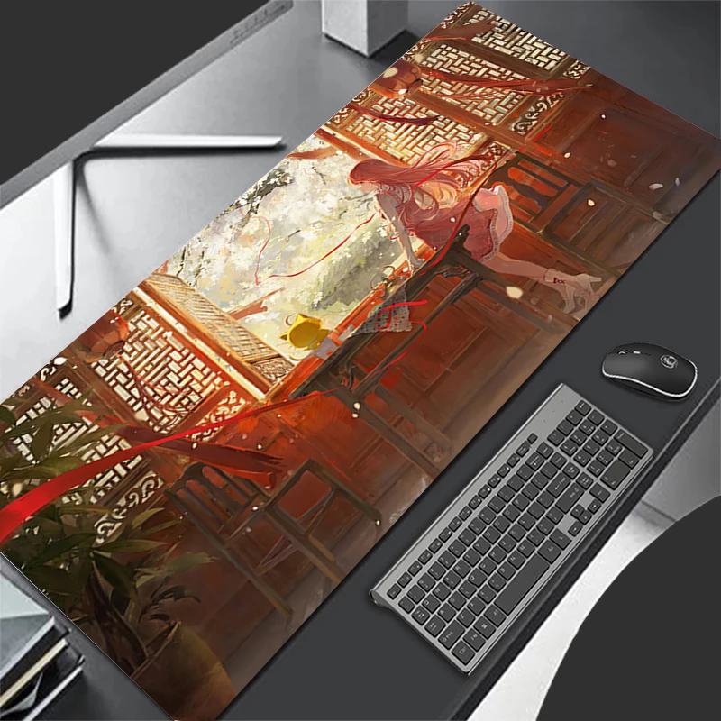 Alfombrilla de ratón con patrón, alfombrilla de goma para ratón, accesorios para PC, alfombrilla de escritorio Infinity Nikki, alfombrilla antideslizante para mesa de oficina, alfombrilla para teclado de jugador