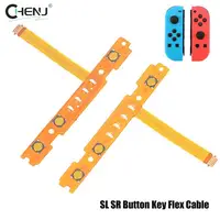 Pieza de repuesto SL SR, Cable flexible de botón para interruptor NS Joy-Con, botón izquierdo y derecho, Cable flexible, controlador, reparación de repuesto